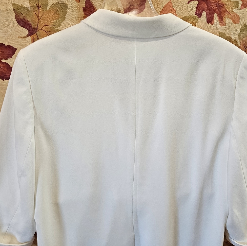 Ann Taylor-NEW with tags, White Woman's Blazer size XXL - Picture 4 of 14